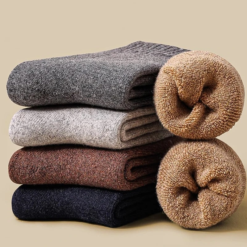 ORTHOFABRIK™ Thermo-Wollsocken – 4er-Set (2+2 Gratis)
