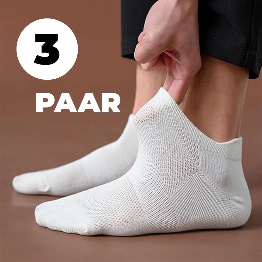 3er-Pack Sneaker Socken für Damen & Herren Einheitsgröße