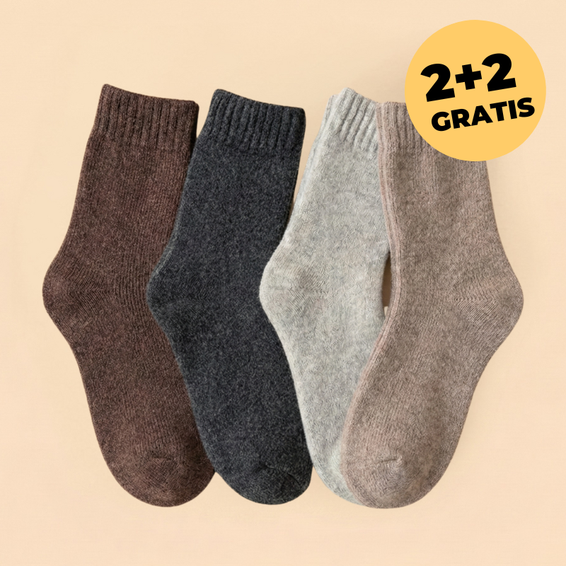 ORTHOFABRIK™ Thermo-Wollsocken – 4er-Set (2+2 Gratis)